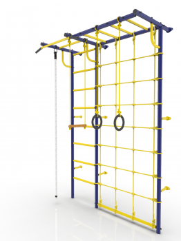 Шведская стенка Роки с рукоходом (ультрамарин)