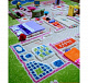 картинка Игровой 3D Ковер "ИГРОВОЙ ДОМИК" (134*200 см) зеленый от магазина БэбиСпорт