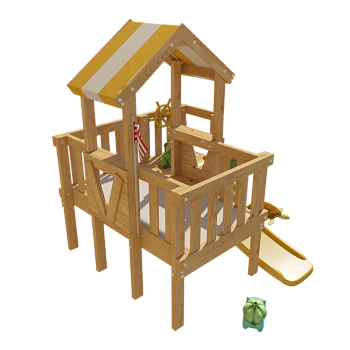Детская игровая кровать-чердак "Скуби"