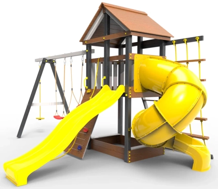 Детская площадка Пикник "Ультра" с винтовой трубой